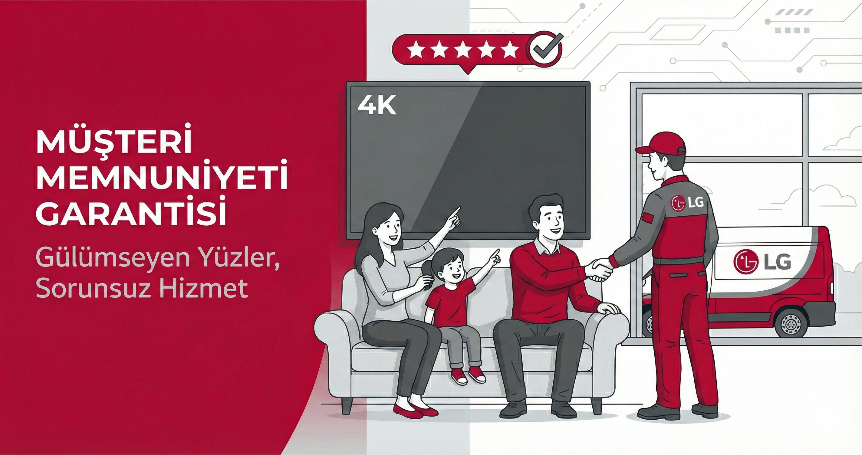 Manavgat LG televizyon tamiri servisi